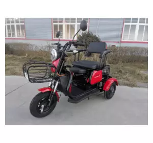Електротрайк Електроскутер триколісний FORTE FAMILY 500W Червоний Форте Електротрайк Електроскутер триколісний FORTE FAMILY 500W Червоний Форте