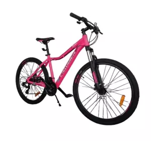 Велосипед гірський Crosser Selfy 26" рама 15 дюймів Рожевий Велосипед гірський Crosser Selfy 26" рама 15 дюймів Рожевий