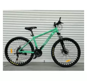 Велосипед гірський алюмінієвий Toprider 670 26" рама 17 обладнання Shimano АКВА Велосипед гірський алюмінієвий Toprider 670 26" рама 17 обладнання Shimano АКВА