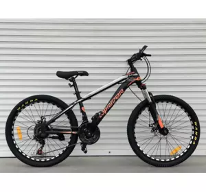 Велосипед гірський TopRider 611 24" рама 14 обладнання Shimano Помаранчевий Велосипед гірський TopRider 611 24" рама 14 обладнання Shimano Помаранчевий