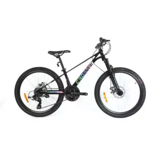 Велосипед гірський Crosser Martin 24" рама 11.5 дюймів Чорний Велосипед гірський Crosser Martin 24" рама 11.5 дюймів Чорний