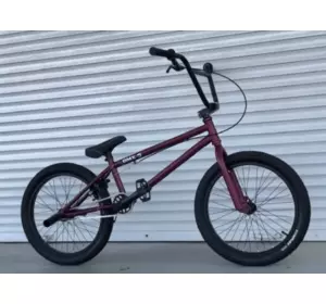 Велосипед трюковий TopRider BMX-5 20 дюймів Бордовий Від 140 до 155 см Велосипед трюковий TopRider BMX-5 20 дюймів Бордовий Від 140 до 155 см