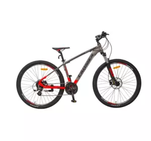 Велосипед гірський Crosser Quick 29" 17.5 рама 21s SHIMANO+Hydraulic Червоно-сірий Велосипед гірський Crosser Quick 29" 17.5 рама 21s SHIMANO+Hydraulic Червоно-сірий