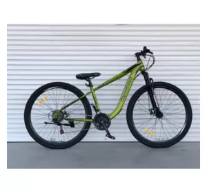 Велосипед гірський Toprider 550 29" рама 17 обладнання Shimano Хаккі Велосипед гірський Toprider 550 29" рама 17 обладнання Shimano Хаккі
