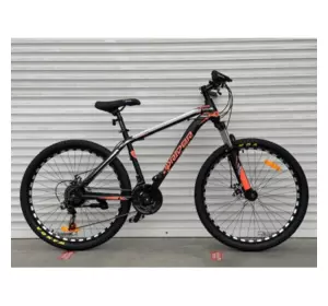 Велосипед гірський Toprider 611 26" рама 17 обладнання Shimano Помаранчевий Велосипед гірський Toprider 611 26" рама 17 обладнання Shimano Помаранчевий
