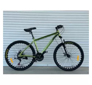 Велосипед гірський алюмінієвий Toprider 680 26" рама 17 обладнання Shimano Хаккі Велосипед гірський алюмінієвий Toprider 680 26" рама 17 обладнання Shimano Хаккі