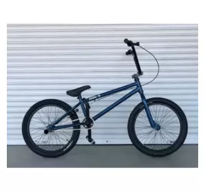 Велосипед трюковий TopRider BMX-5 20 дюймів Синій Від 140 до 155 см Велосипед трюковий TopRider BMX-5 20 дюймів Синій Від 140 до 155 см