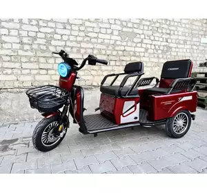 Електроскутер триколісний Crosser Transit TR-5 NEW 800W, 72V-24Ah, 10 колеса. Транзит Електроскутер триколісний Crosser Transit TR-5 NEW 800W, 72V-24Ah, 10 колеса. Транзит