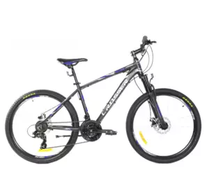 Велосипед гірський Crosser Rally 26" рама 17" Чорно-синій Велосипед гірський Crosser Rally 26" рама 17" Чорно-синій