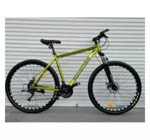 Велосипед гірський алюмінієвий Toprider 670 29" рама 21 обладнання Shimano Хаккі Велосипед гірський алюмінієвий Toprider 670 29" рама 21 обладнання Shimano Хаккі