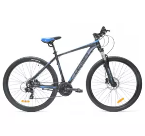 Велосипед гірський Crosser AL-LEON 29" 18 рама 21sSHIMANO+Hydraulic Чорно-синій Велосипед гірський Crosser AL-LEON 29" 18 рама 21sSHIMANO+Hydraulic Чорно-синій