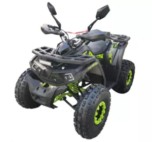 Квадроцикл дитячий FORTE SHARK 125 Чорно-зелений Квадроцикл дитячий FORTE SHARK 125 Чорно-зелений