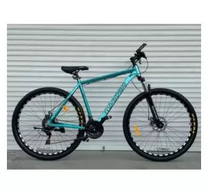 Велосипед гірський алюмінієвий Toprider 670 29" рама 21 обладнання Shimano Синій Велосипед гірський алюмінієвий Toprider 670 29" рама 21 обладнання Shimano Синій