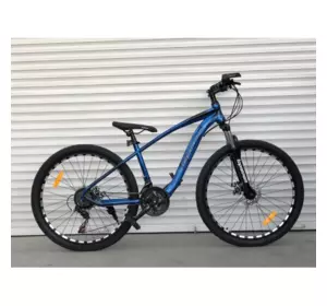 Велосипед гірський Toprider 550 27.5" рама 15 обладнання Shimano Синій Велосипед гірський Toprider 550 27.5" рама 15 обладнання Shimano Синій