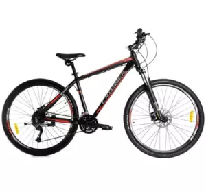 Велосипед гірський Crosser Pionner 29" рама 19 дюйма Чорно-червоний Велосипед гірський Crosser Pionner 29" рама 19 дюйма Чорно-червоний