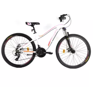 Велосипед гірський Crosser P6-2 26" рама 15" Білий Велосипед гірський Crosser P6-2 26" рама 15" Білий