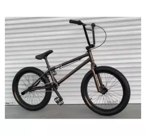 Велосипед трюковий TopRider BMX-5 20 дюймів Коричневий Від 140 до 155 см Велосипед трюковий TopRider BMX-5 20 дюймів Коричневий Від 140 до 155 см
