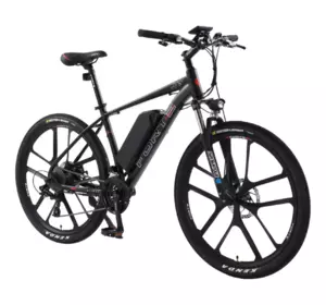 Електровелосипед FORTE MATRIX 350 Вт 48В/13Ач рама 18" колеса 27.5" KENDA Чорно-червоний Електровелосипед FORTE MATRIX 350 Вт 48В/13Ач рама 18" колеса 27.5" KENDA Чорно-червоний