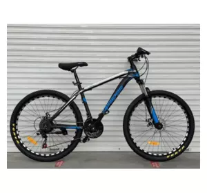 Велосипед гірський Toprider 611 29" рама 19 обладнання Shimano Синій Велосипед гірський Toprider 611 29" рама 19 обладнання Shimano Синій