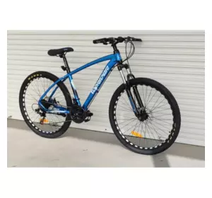 Велосипед гірський алюмінієвий Toprider 777 27.5" рама 17 Shimano Синій Велосипед гірський алюмінієвий Toprider 777 27.5" рама 17 Shimano Синій