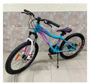 Велосипед гірський Crosser Sweet 26" рама 14 дюймів Бірюзовий Велосипед гірський Crosser Sweet 26" рама 14 дюймів Бірюзовий