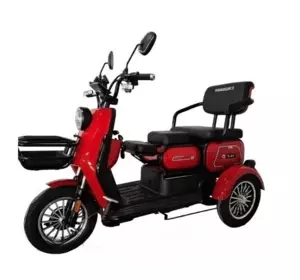 Електротрайк Електроскутер триколісний Crosser TR-2 600W Кроссер довга база Електротрайк Електроскутер триколісний Crosser TR-2 600W Кроссер довга база