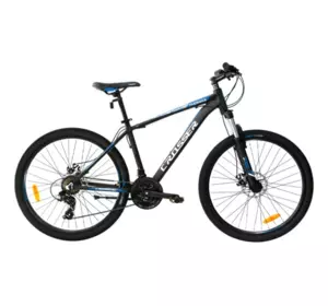 Велосипед гірський Crosser Thomas 26" рама 17" Чорно-синій Велосипед гірський Crosser Thomas 26" рама 17" Чорно-синій