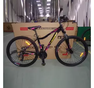 Велосипед гірський Crosser Angel 29" рама 16.5 дюймів Чорний Велосипед гірський Crosser Angel 29" рама 16.5 дюймів Чорний