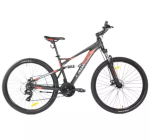Велосипед гірський Crosser Stanley 29" рама 17.5" Чорно-червоний Велосипед гірський Crosser Stanley 29" рама 17.5" Чорно-червоний