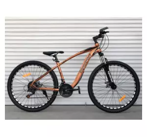 Велосипед гірський Toprider 550 27.5" рама 15 обладнання Shimano Помаранчевий Велосипед гірський Toprider 550 27.5" рама 15 обладнання Shimano Помаранчевий