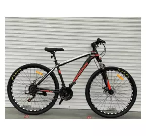 Велосипед гірський Toprider 611 26" рама 17 обладнання Shimano Червоний Велосипед гірський Toprider 611 26" рама 17 обладнання Shimano Червоний
