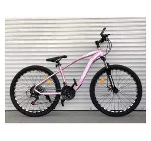Велосипед гірський Toprider 550 27.5" рама 15 обладнання Shimano Рожевий Велосипед гірський Toprider 550 27.5" рама 15 обладнання Shimano Рожевий
