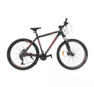 Велосипед гірський Crosser One 29" 21 рама (3*10) DEORE Чорно-червоний Велосипед гірський Crosser One 29" 21 рама (3*10) DEORE Чорно-червоний