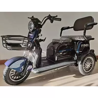 Електроскутер триколісний Corso FINN 600Вт 72V/20Ah Корсо фін