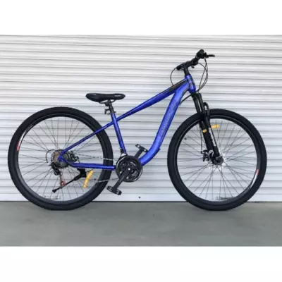 Велосипед гірський Toprider 550 29" рама 17 обладнання Shimano Синій