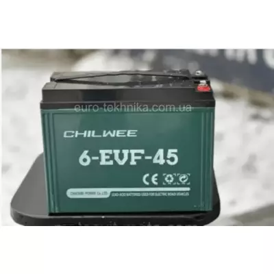 Тягова акумуляторна батарея АКБ CHILWEE 6-EVF-45.2 12V 45Ah