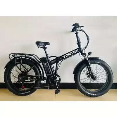 Електровелосипед Corso Vortex 500W, 48V13Ah літієва, колеса 24", рама складна