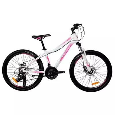 Велосипед гірський Crosser Sweet 26" рама 16" Біло-рожевий