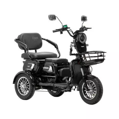 Електроскутер триколісний Corso Logan 800Вт 72V/20Ah Корсо логан