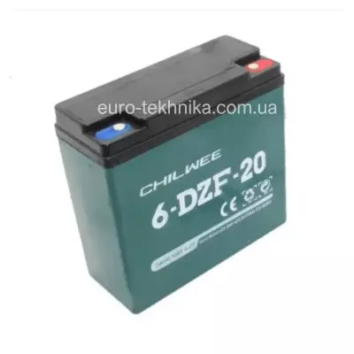 Тягова акумуляторна батарея АКБ CHILWEE 6-DZF-20.2 12V 20Ah