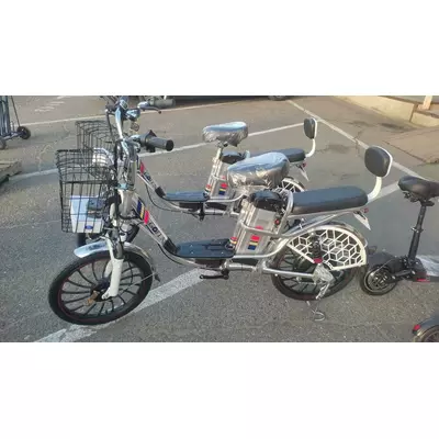 Електровелосипед Gofun 350W акумулятор 48 V 10 AH Сірий