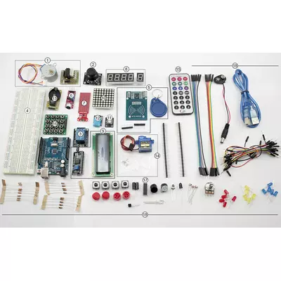 Навчальний набір програмування для збирання на базі Arduino Uno R3 (WR9328) Ардуїно Уно Р3 ATmega328
