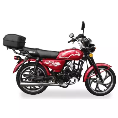 Мопед Musstang Alfa MT125-2 Мустанг альфа Бордовий