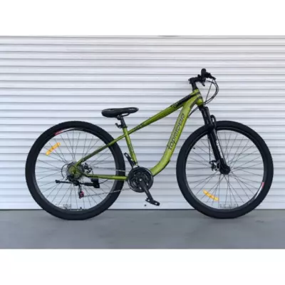 Велосипед гірський Toprider 550 29" рама 17 обладнання Shimano Хаккі