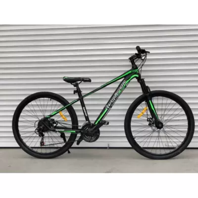 Велосипед гірський алюмінієвий Toprider 901 29" рама 16 обладнання Shimano Салатовий