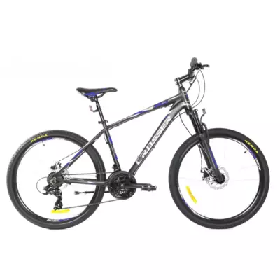 Велосипед гірський Crosser Rally 26" рама 17" Чорно-синій