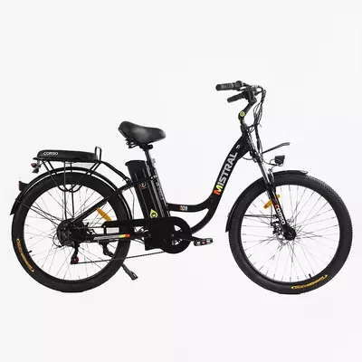 Електровелосипед Corso Mistral 500W 48V/15Ah літієва, шини 26", рама алюмінієва