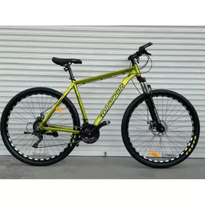 Велосипед гірський алюмінієвий Toprider 670 29" рама 21 обладнання Shimano Хаккі