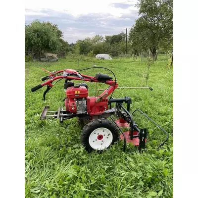 Культиватор бензиновий FORTE 1050G-3 NEW 7 л. колеса 10" Червоний