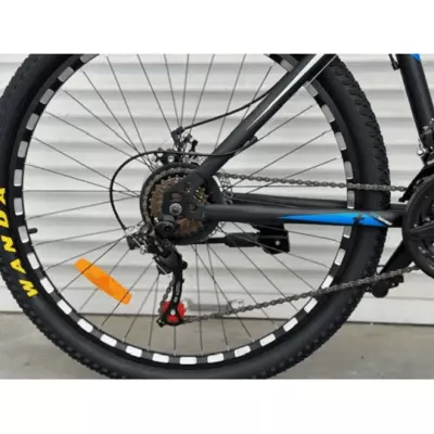Велосипед гірський Toprider 611 26" рама 17 обладнання Shimano Синій